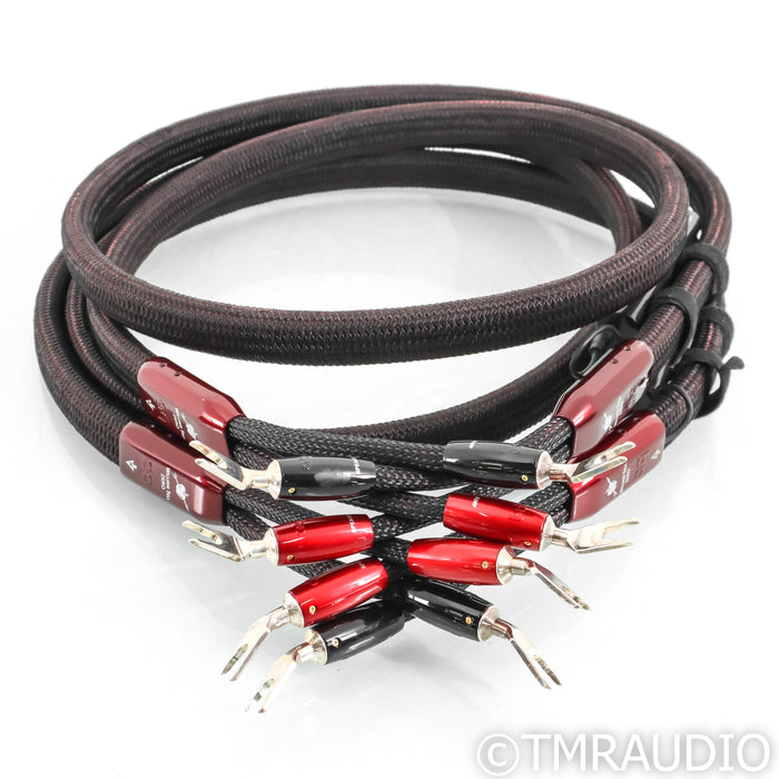 AudioQuest William Tell Zero Speaker Cable; 6ft Pair; 72v DBS