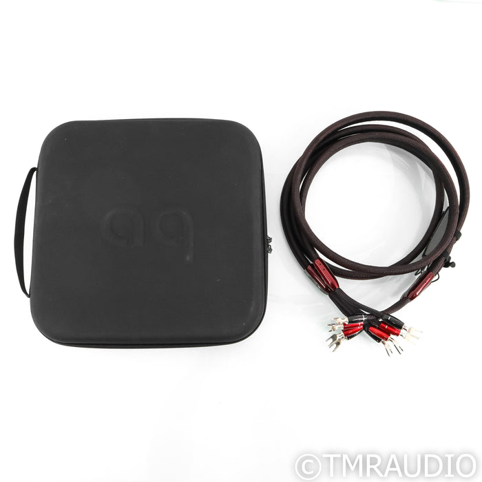 AudioQuest William Tell Zero Speaker Cable; 6ft Pair; 72v DBS