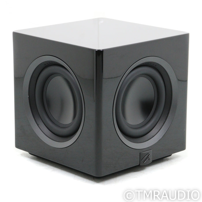 Martin Logan Abyss 8 8" Powered Subwoofer; Gloss Black