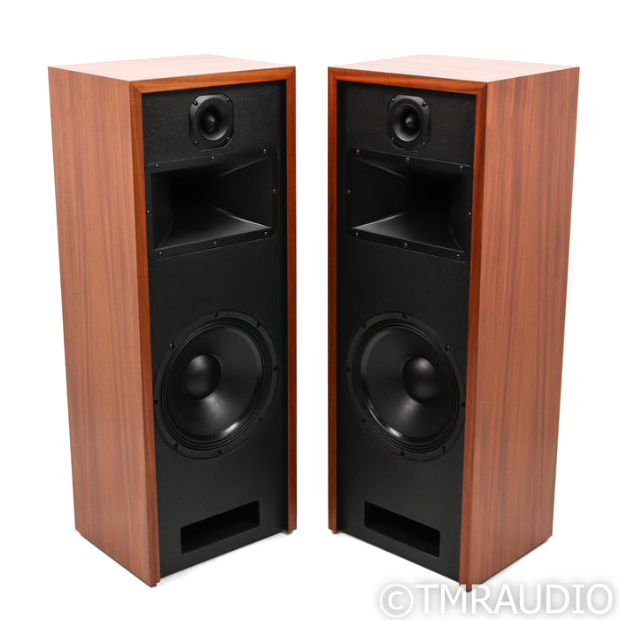 Volti Audio Razz V3 Floorstanding Speakers; Mahogany Pair w/ Premium Grill Upgrade