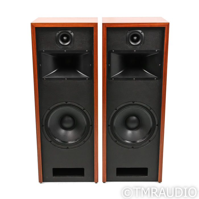 Volti Audio Razz V3 Floorstanding Speakers; Mahogany Pair w/ Premium Grill Upgrade