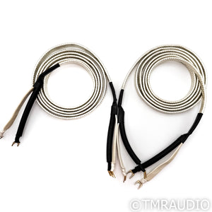 Analysis Plus Big Silver Oval Speaker Cables; 2.5m Pair