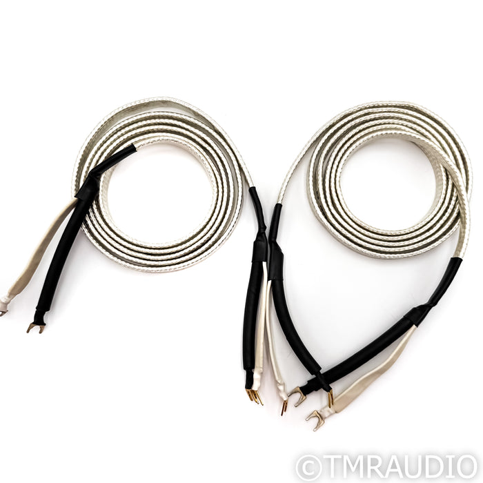 Analysis Plus Big Silver Oval Speaker Cables; 2.5m Pair