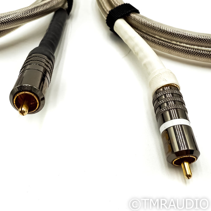Analysis Plus Silver Oval RCA Cables; 1.5m Pair Interconnects