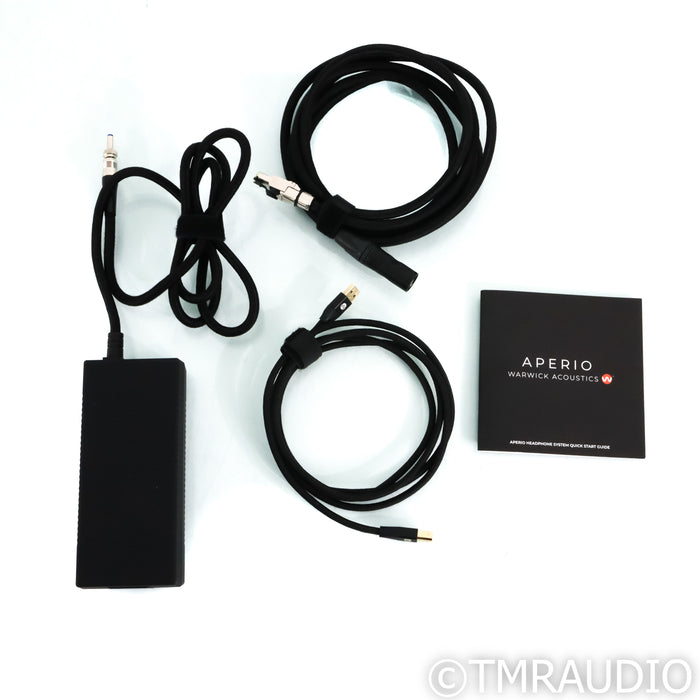 Warwick Acoustics Aperio Open Back Headphone System; Black Limited Edition