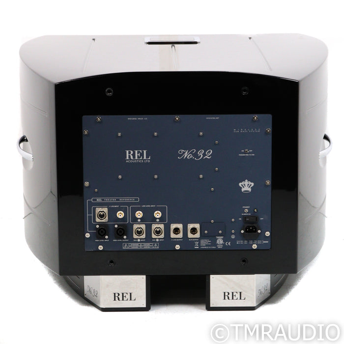 REL Acoustics No. 32 Reference 15" Powered Subwoofer; Piano Black
