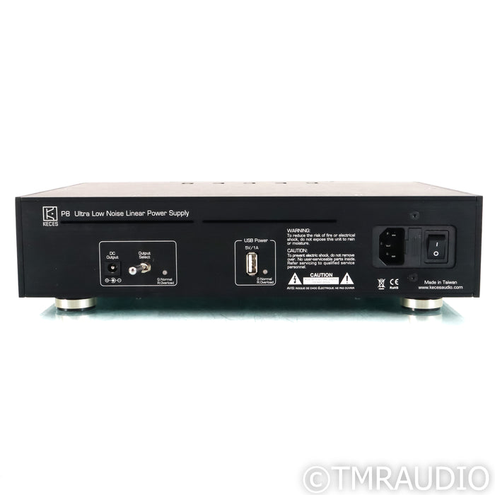 Keces Audio P8 Single Output Linear Power Supply; 19V/20V w/ USB Output