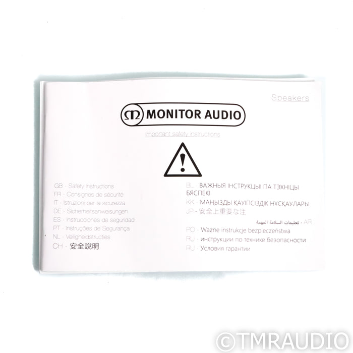 Monitor Audio Bronze 100 Bookshelf Speakers; White Pair
