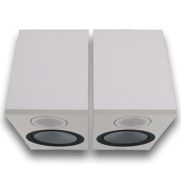 Monitor Audio Bronze 100 Bookshelf Speakers; White Pair