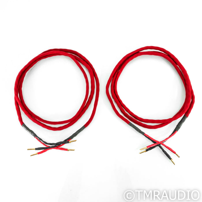 Luna Cables Rouge Speaker Cables; 2.5m Pair