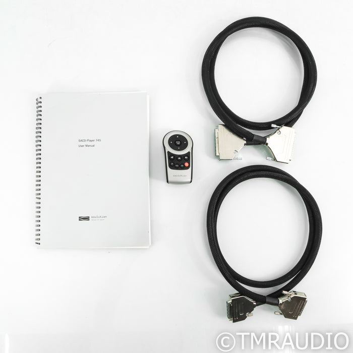 Soulution 746 CD & SACD Player; w/ USB Interface (New Laser)