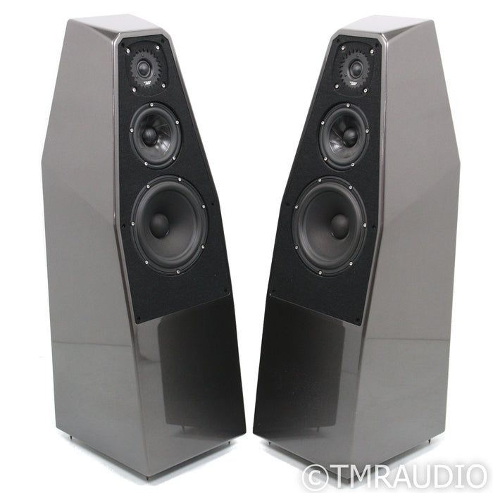 Wilson Audio Sabrina Floorstanding Speakers; Galaxy Gray Pair