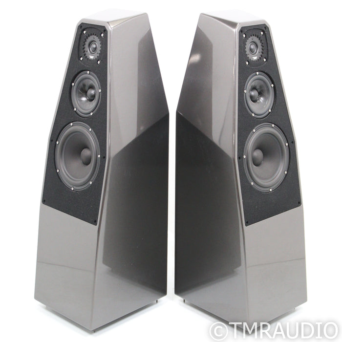 Wilson Audio Sabrina Floorstanding Speakers; Galaxy Gray Pair