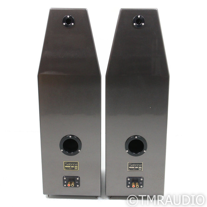 Wilson Audio Sabrina Floorstanding Speakers; Galaxy Gray Pair