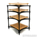 Quadraspire X Reference Four Shelf HiFi Rack; Bamboo