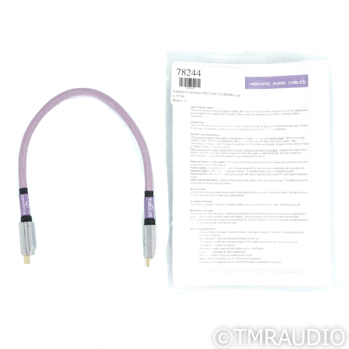 Tubulus Concentus I2S Cable V2; 0.5m Digital Interconnect