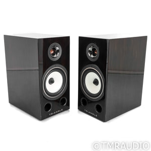 Triangle Comete 40th Anniversary Bookshelf Speakers; Santos Rosewood Pair