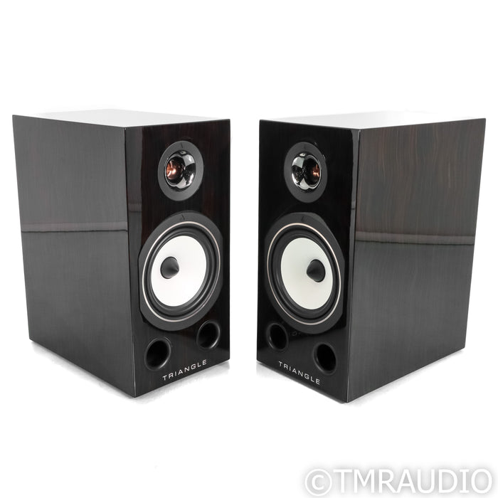 Triangle Comete 40th Anniversary Bookshelf Speakers; Santos Rosewood Pair