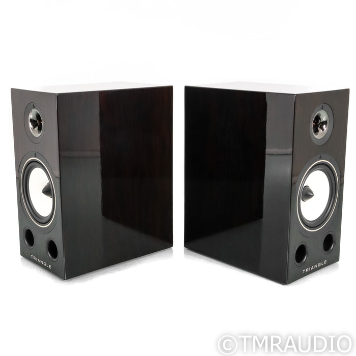 Triangle Comete 40th Anniversary Bookshelf Speakers; Santos Rosewood Pair