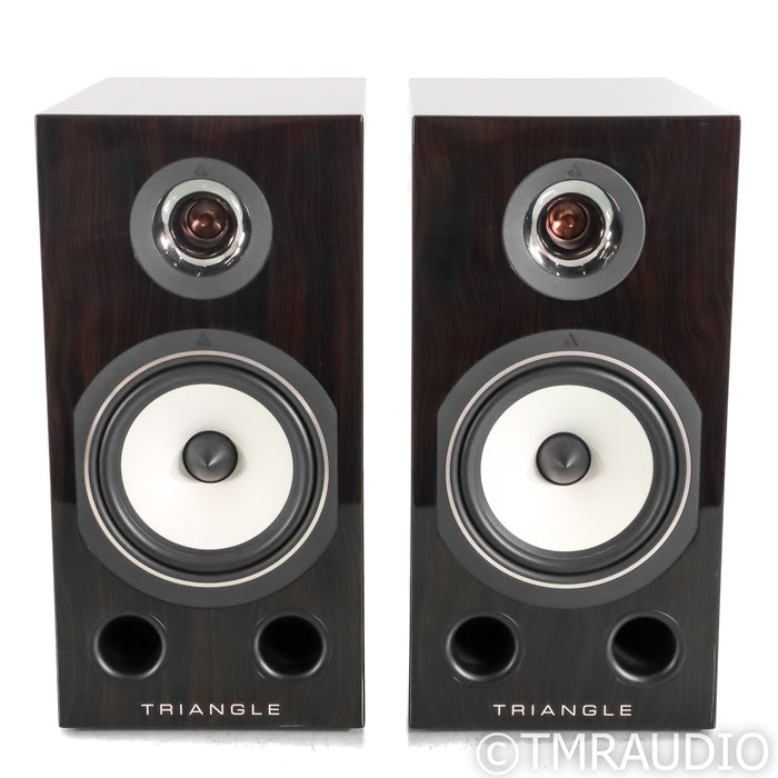 Triangle Comete 40th Anniversary Bookshelf Speakers; Santos Rosewood Pair