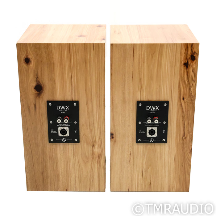 Zu Audio DWX Supreme Bookshelf Speakers; Rustic Hickory Pair