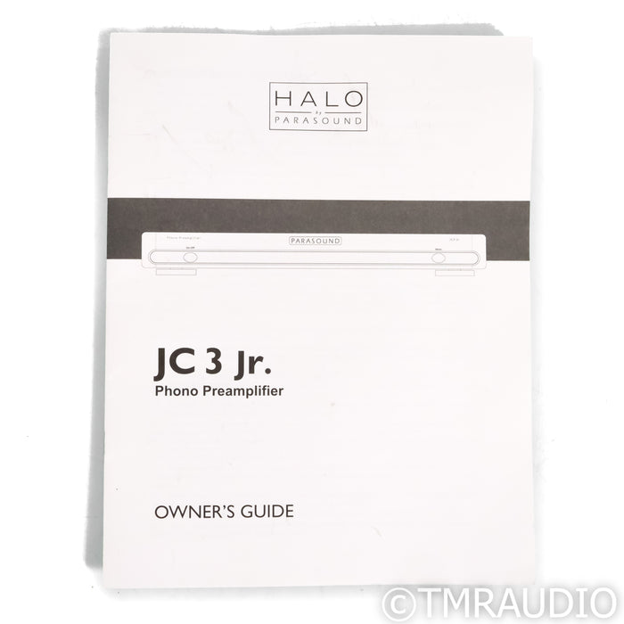 Parasound Halo JC3 Jr. MM & MC Phono Preamplifier