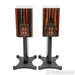 Perlisten S4b SE Bookshelf Speakers; Ebony High Gloss Pair w/ Stands