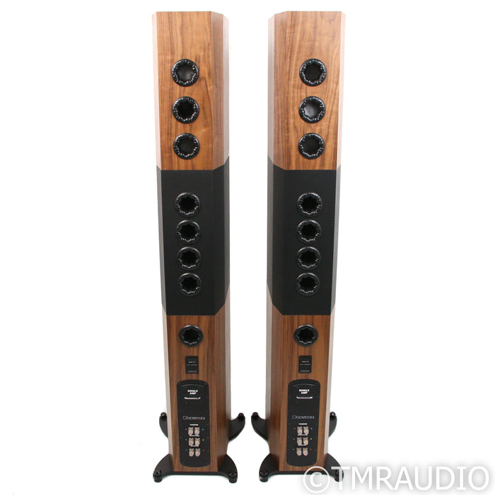 Bryston Model T10 Array Floorstanding Speakers; Natural Walnut Pair