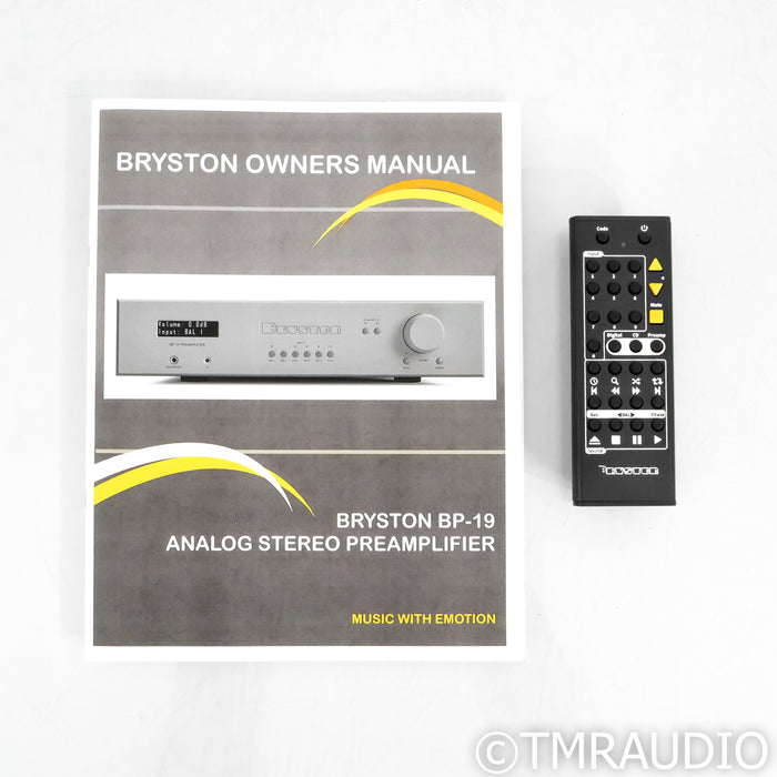 Bryston BP-19 Stereo Preamplifier