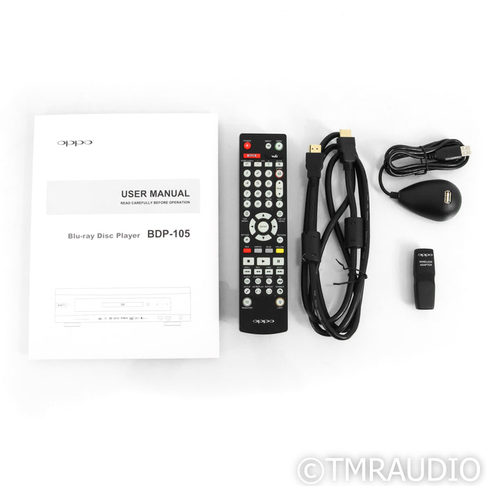 Oppo BDP-105 Universal Blu-ray Player; CD & SACD