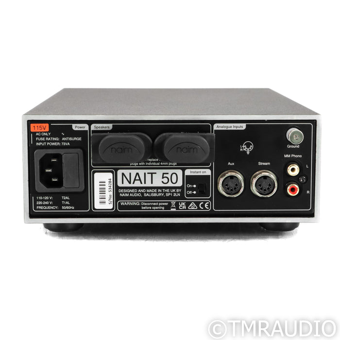 Naim NAIT 50 Stereo Integrated Amplifier; MM Phono