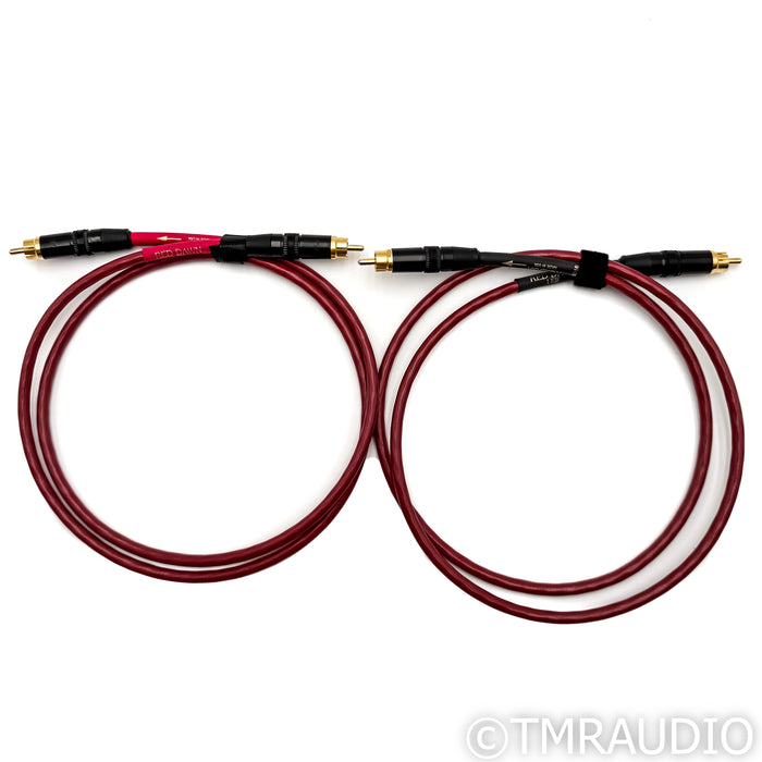 Nordost Red Dawn RCA Cables; 1m Pair Interconnects
