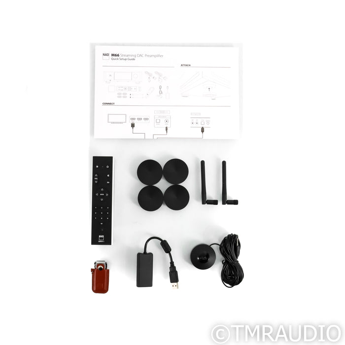 NAD Electronics Masters Series M66 Streaming Preamplifier & DAC (Open Box)