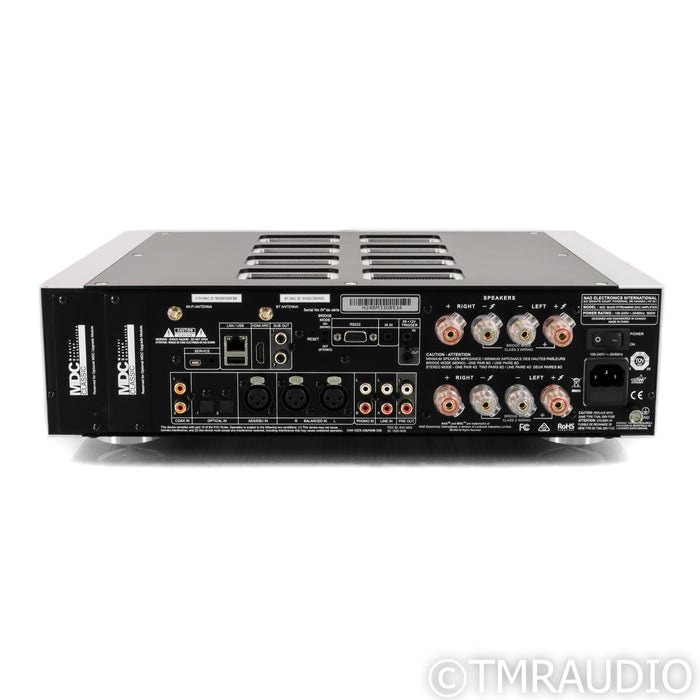 NAD Electronics M33 BluOS Streaming Integrated Amplifier; MM Phono (Open Box)