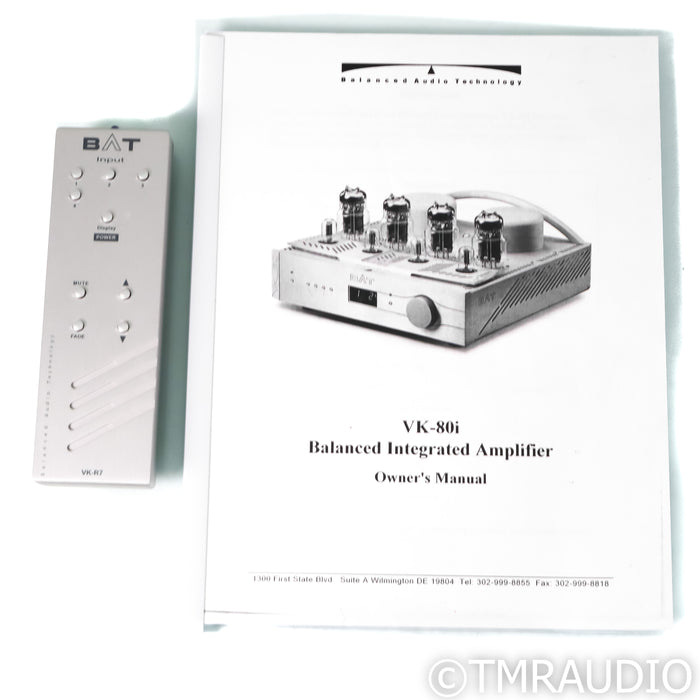 BAT BAT VK-80i Stereo Tube Integrated Amplifier