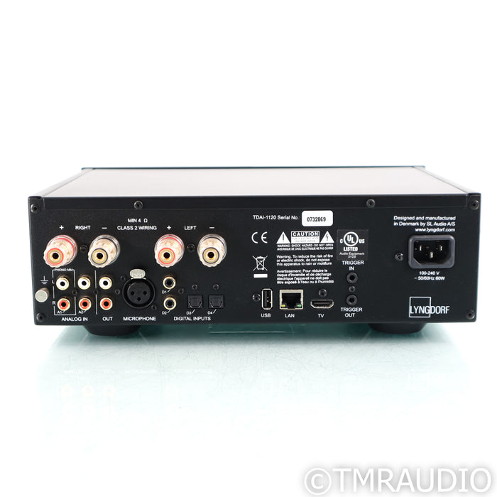 Lyngdorf TDAI-1120 Stereo Integrated Amplifier; MM Phono
