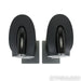 B&W Formation Duo Wireless Active Bookshelf Speakers; Black Pair w/ Stands