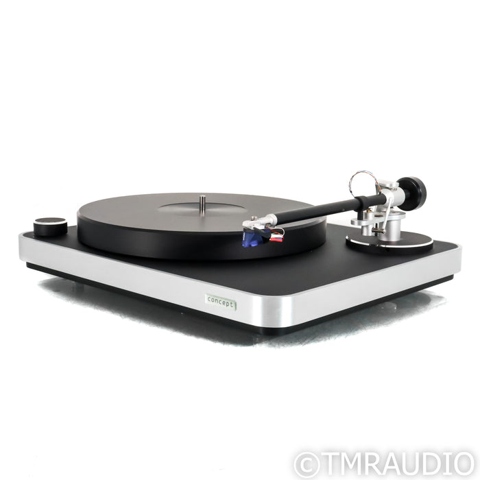 Clearaudio Concept Belt Drive Turntable; Ortofon Blue MM Cartridge