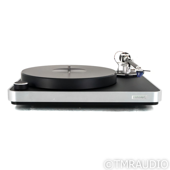 Clearaudio Concept Belt Drive Turntable; Ortofon Blue MM Cartridge