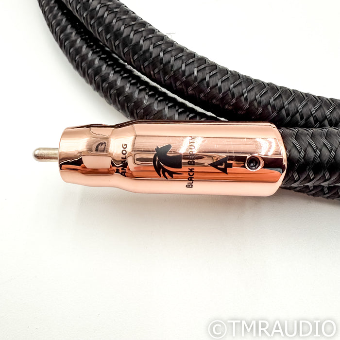 AudioQuest Black Beauty RCA Cables; 1.5m Pair Interconnects