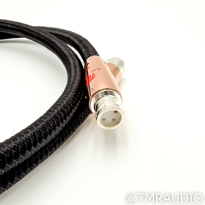 AudioQuest Black Beauty XLR Cables, 1.5m Pair Balanced Interconnects