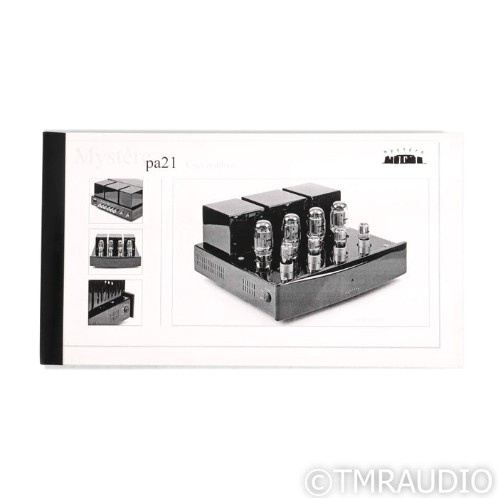 Mystere PA21 Stereo Tube Power Amplifier