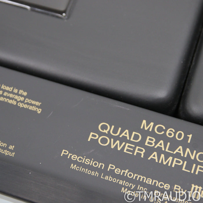 McIntosh MC601 Monoblock Power Amplifiers; Pair