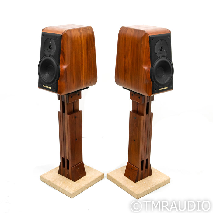 Sonus Faber Electa Amator II Bookshelf Speakers; Walnut Pair w/ Stands