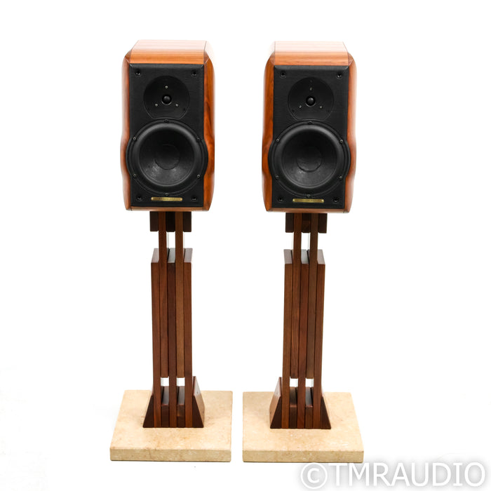 Sonus Faber Electa Amator II Bookshelf Speakers; Walnut Pair w/ Stands