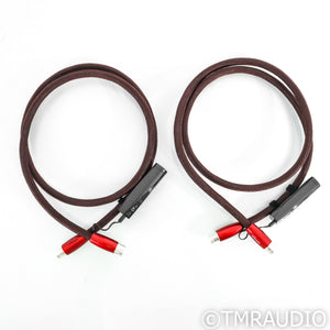 AudioQuest Fire XLR Cables; 1.5m Pair Balanced Interconnects