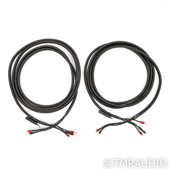 AudioQuest Oak Bi-Wire Speaker Cables; 22ft Pair