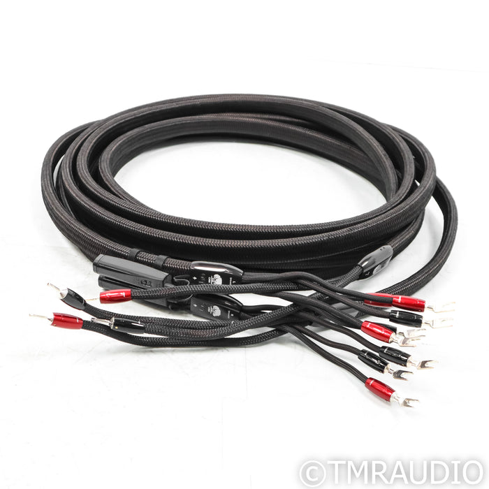 AudioQuest Oak Bi-Wire Speaker Cables; 22ft Pair
