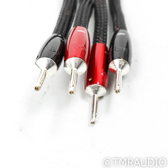 AudioQuest Oak Bi-Wire Speaker Cables; 22ft Pair