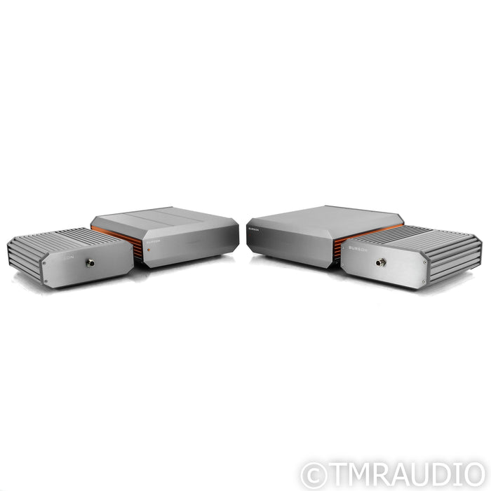Burson Timekeeper Voyager Max Monoblock Power Amplifiers; Pair; Fusion Core PSUs